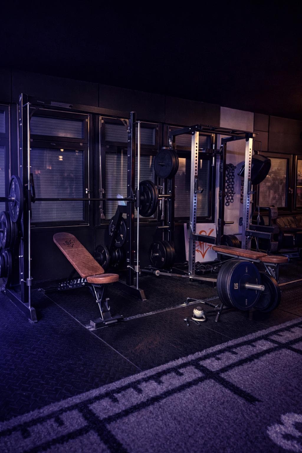 Krafttraining-Bereich im Personal-Trainer-Studio Wiesbaden